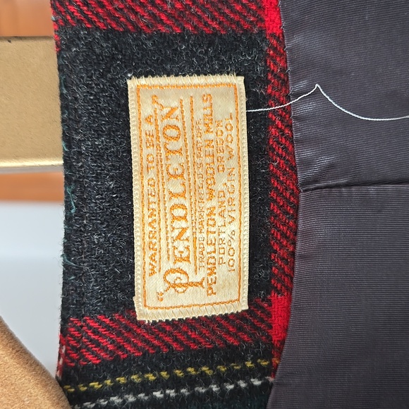 Vintage Pendleton Classic Tartan Plaid Wool Vest XL - Picture 3 of 6